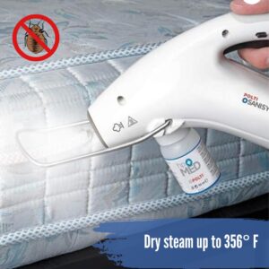 Get rid of Bed Bugs with Polti Cimex Eradicator. Dry steam upto 356 F