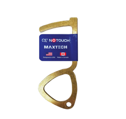 No Touch Key for safer world. This antimicrobial key can be used for a variety of tasks; opening doors, operating touchpads and pushing buttons to name a few.